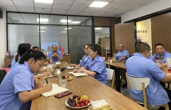无锡赛特2022年8月工作会议顺利召开